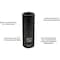 Dynamic 1/2" Drive Deep Socket, Black Phosphate, Tools 1/2" Drive 6 Point SAE, 1-7/16" Deep Length D014546 - alternate 2
